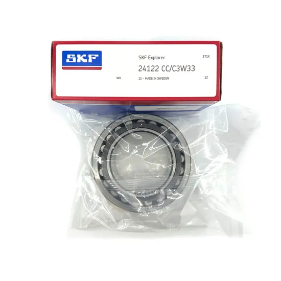 24122cc/C3w33 SKF Explorer Double Row Spherical Roller Bearing for Gearbox 110x180x69mm Long Life - Image 4
