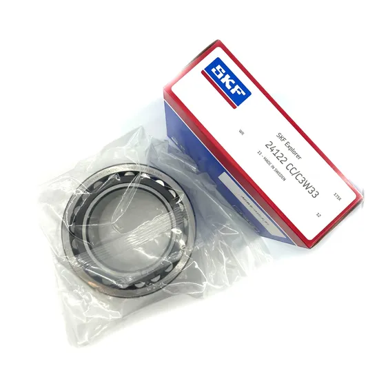 24122cc/C3w33 SKF Explorer Double Row Spherical Roller Bearing for Gearbox 110x180x69mm Long Life