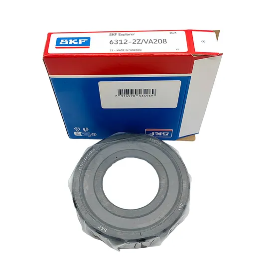 High Temperature SKF 6212/6312 ZZ Sealed Ball Bearings for Industrial Machinery P0-P2 Precision