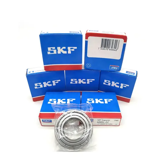 Grease Filled SKF 6005 Deep Groove Ball Bearing 25x47x12mm P0-P2 for Home Appliance Systems