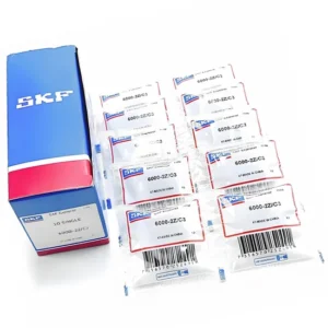 Auto Parts SKF 6201-2Z Deep Groove Ball Bearings 12x32x10mm Long Life High Speed