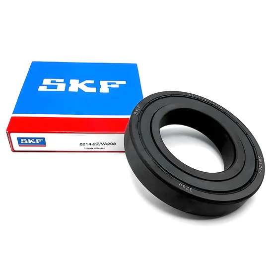 High Temperature SKF 6214-2Z/VA208 Deep Groove Ball Bearing 70x125x24mm Graphite Cage