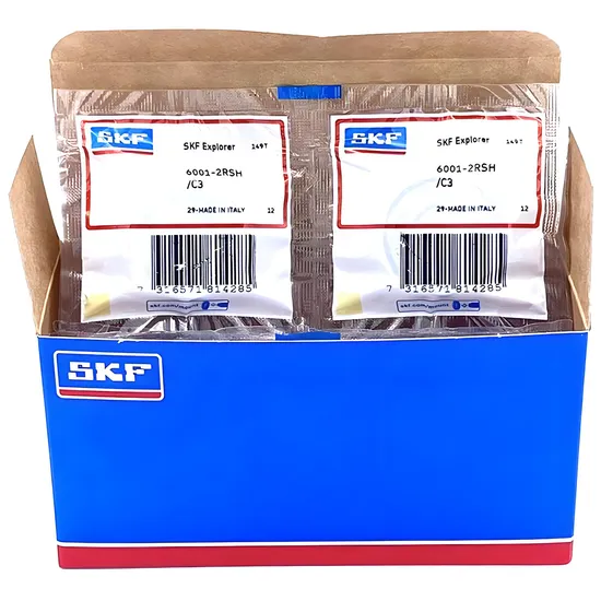High-Speed SKF Deep Groove Ball Bearing 6001 6002 12x28x8mm for Industrial Machinery