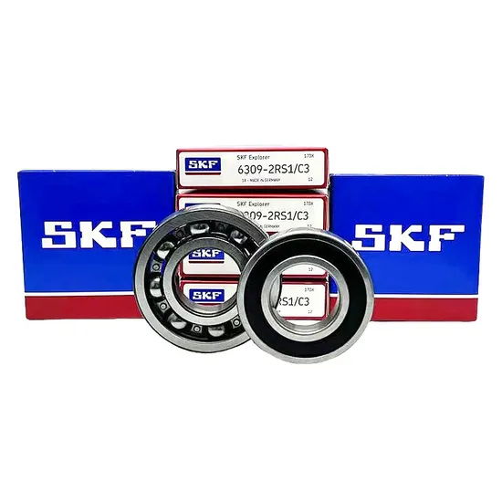 High-Quality SKF 6309-Zz/C3 Deep Groove Ball Bearing 45x100x25mm for Industrial Machinery