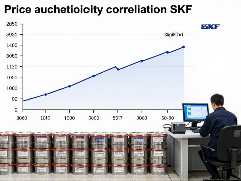 Price authenticity correlation chart for SKF bearings