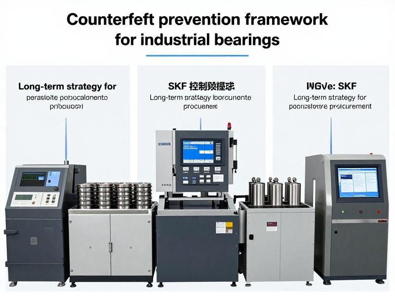 Counterfeit prevention framework for industrial bearings