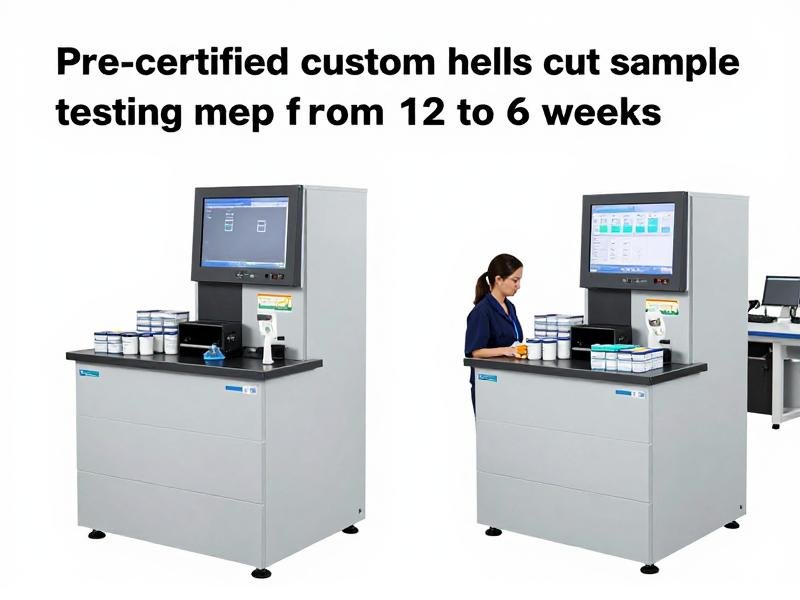 Pre-certified custom seals cut sample testing from 12 to 6 weeks OEM validation process comparison