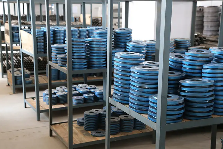 Organized bearing inventory shelves