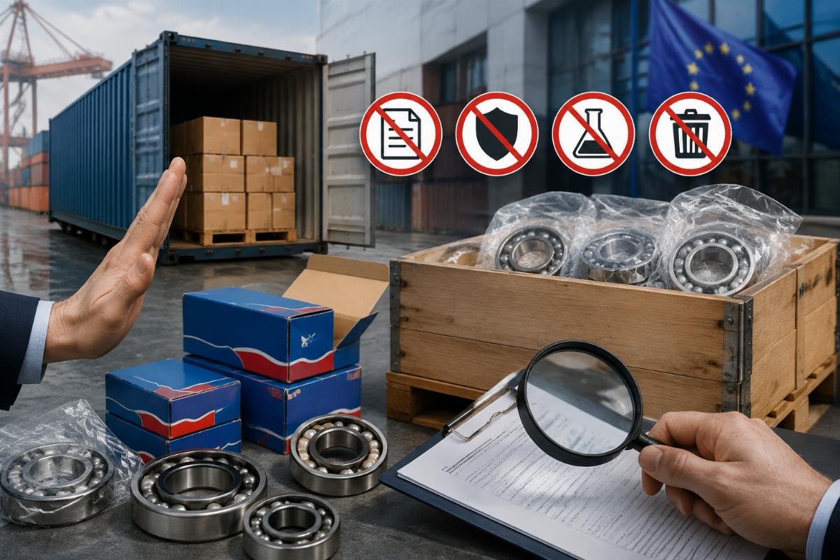 Common compliance pitfalls in SKF bearing import to Europe