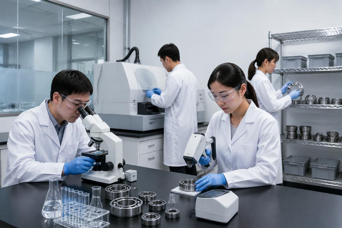 Third-party RoHS test report verification process for bearing import compliance